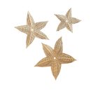 Sea Star Rattan Wall Decor - Set of 3