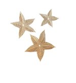 Sea Star Rattan Wall Decor - Set of 3