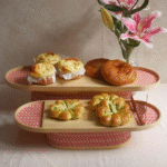 Mimosa Bamboo Footed Long Tray S