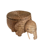Elephant Rattan Basket