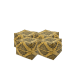 Mandala Bamboo Box - Black - Set of 4 - Image 2