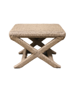 Malaga Seagrass Backless Stool