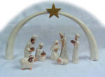 Nativity with Arch - White