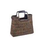 Sicily Bag M Black with Strap