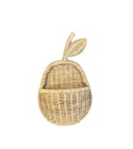 Pear Rattan Wall Decor