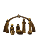 Soldered Nativity with Arch - Natural