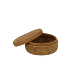 Round Ata Lidded Container - Small