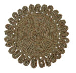 Soare Handcrafted Round Abaca Placemat