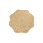 Scalloped Rattan Placemat