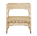 Valencia Bar Cart - Natural