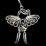 Swaying Angel - Christmas Filigree Ornament
