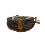 Andrea Braided Canteen Bag (Black) - Image 3