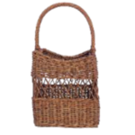 Wicker Rattan Basket - 3