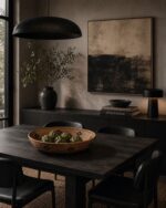 Dalton Black Natural Round Basket - Image 2