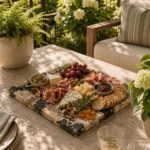 Petrified Wood Square Cheese Board 30cm - Image 3