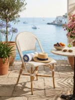 Marbella Bistro Chair - White - Image 3
