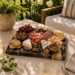 Petrified Wood Square Cheese Board-Polished-30cm - Image 3