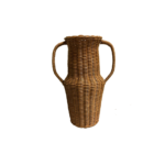 Mason Rattan Vase 11.5” - Image 3