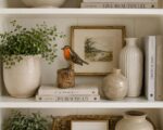 Wooden Bird with stand - Green - Image 2