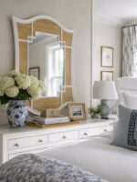 Chinoiserie Rattan Mirror - Image 2
