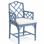 Chippendale Chair - Blue